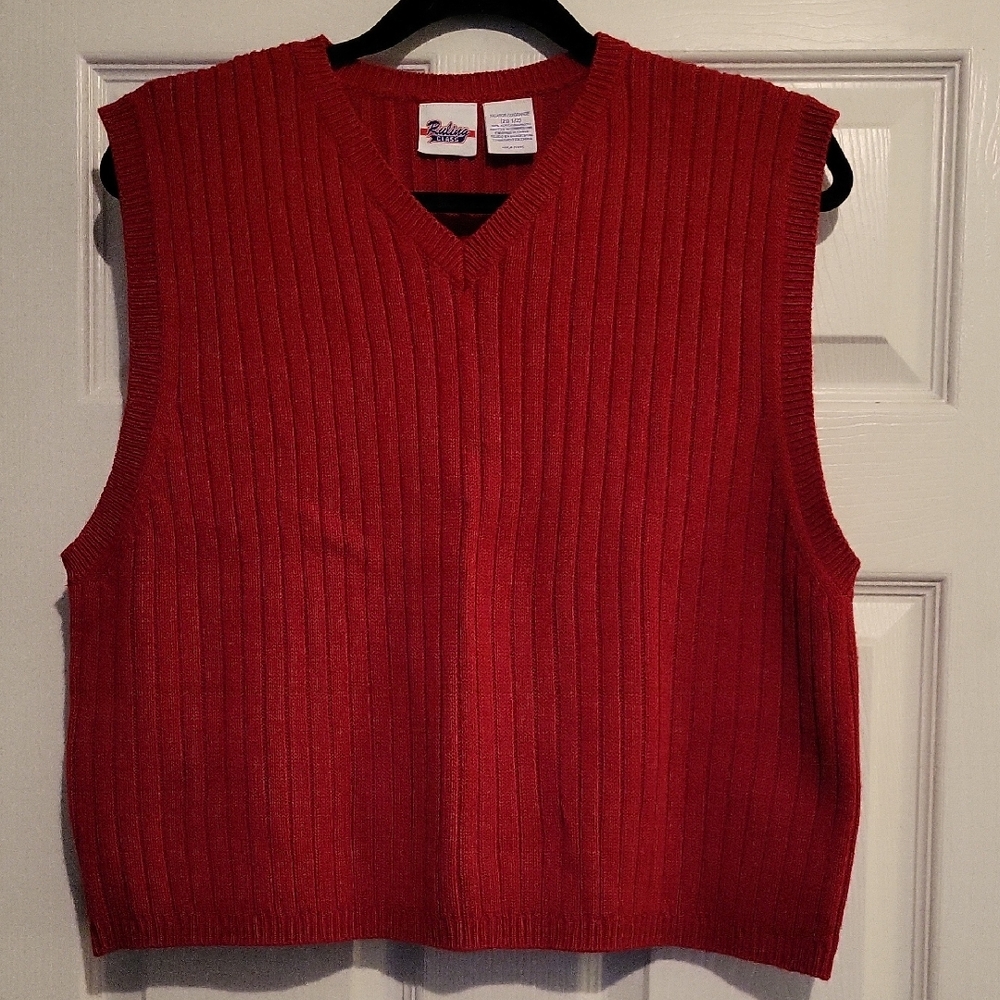 Ruling Class Red Uniform Sweater Vest